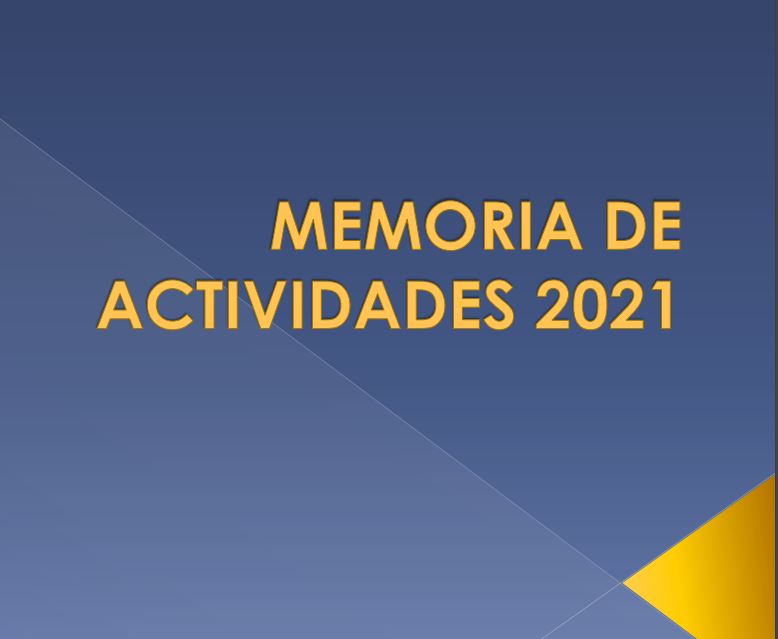 Memoria actividades 2021